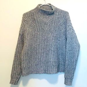 2 for $20✨ Aerie Mock Neck Cropped Sweater